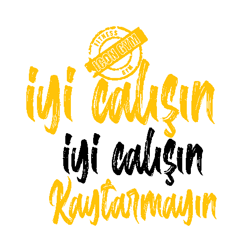 Workout Gym Sticker by İcon Fitness Club