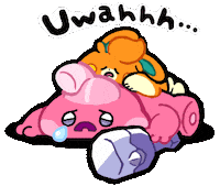 Tired Tears Sticker by Pokémon