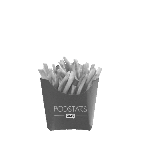Fries Pommes Sticker by Podstars
