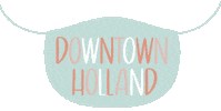 Holland Michigan Mask Sticker by City of Holland