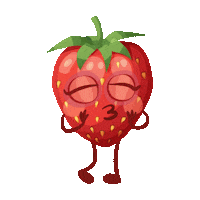 MiWadi_Ireland strawberry create your own miwadi miway Sticker