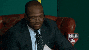 Sitting Harold Reynolds GIF by MLB Network