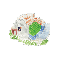 War Eagle Sticker by Rebecca Powell