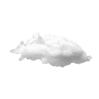 Sky Clouds Sticker by Amanda Batista