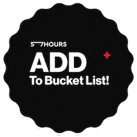 Bucket List Adventure Sticker by Stephanie at 57hours