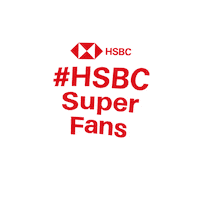 hsbcindonesia indonesia smash badminton superfan Sticker
