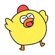 Baby Chicken Sticker