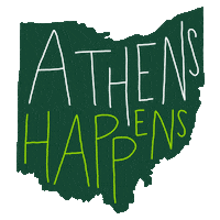 Athens Ohio Sticker by Ohio University