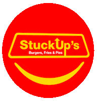 stuckupsburgers stuckupsburgers Sticker