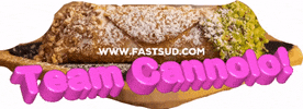 fastsud food team yum cannolo GIF