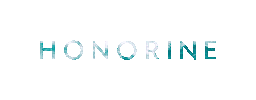 iamhonorine fashion logo blue beach Sticker