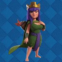 Clash Royale Queen GIF