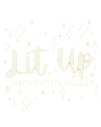 CathyHeller litup lit up cathyheller cathy heller Sticker