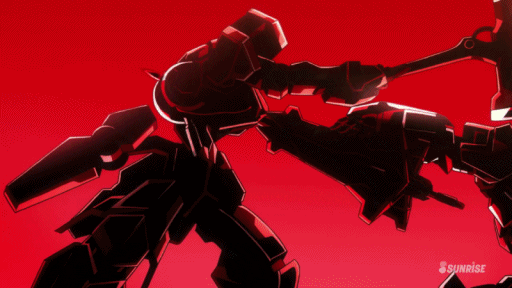 iron blooded orphans mecha GIF by mannyjammy