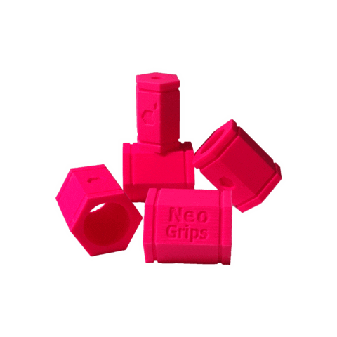 Neogrips giphygifmaker rosa fucsia neogrips Sticker