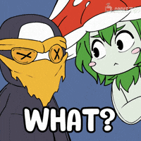 Confused Wait What GIF by Danketsu - Bobo and Shroomy
