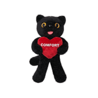 Cat Heart Sticker by comfortseoul
