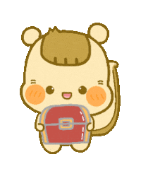 Happy Gold Sticker