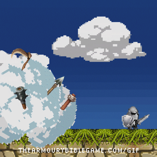 TheArmouryBibleGame giphyupload angry retro world GIF