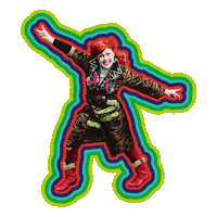 Tiger Diana Sticker by Tigerstadsteatret