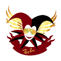 sunglasses jester Sticker by Ray-ban