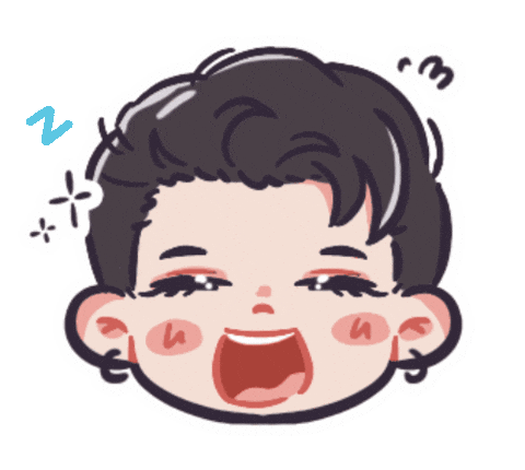 Sleepy Sticker
