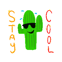 Sweating Stay Cool Sticker