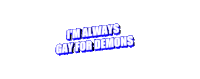 gay demon Sticker by AnimatedText