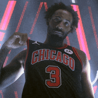 Andre Drummond Sport GIF by Chicago Bulls