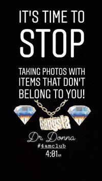 stop it it's time GIF by Dr. Donna Thomas Rodgers