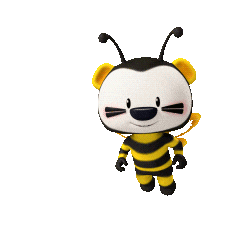 Happy 3D Sticker by UpStudiosWorld