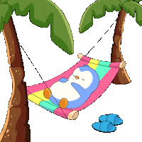 Happy Day Off Sticker by Pudgy Penguins