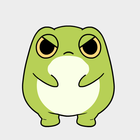 Angry Frog GIF by Ordinary Frends