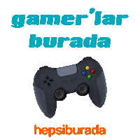 Gamer Konsol Sticker by Hepsiburada