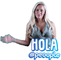 laura gadea hello Sticker by Peoople