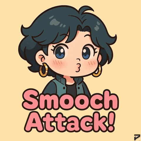 Hana Pucker Up GIF by Persona