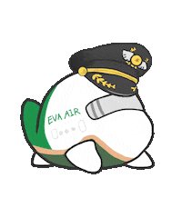 エバー航空 長榮航空 Sticker by EVA Airways