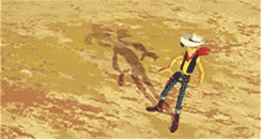 Lucky Luke Animation GIF