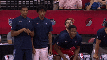 Excited Memphis Grizzlies GIF by NBA