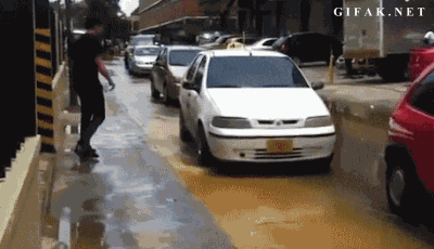 puddles cabs GIF by Cheezburger