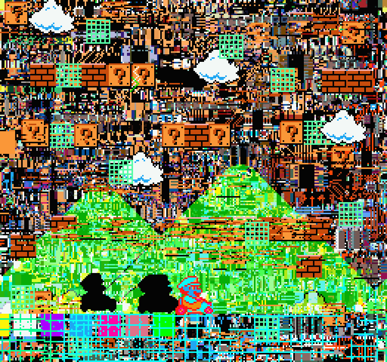 Glitch Nintendo GIF