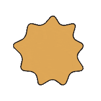 Yellow Sticker by The Arcoíris Design Co