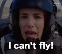 I can't fly!