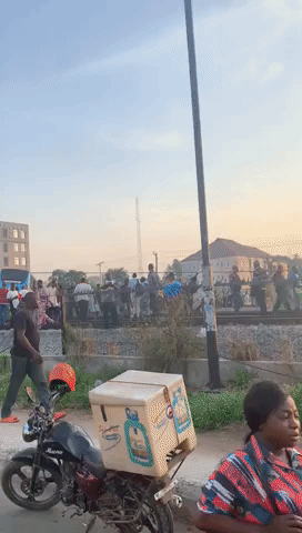 Fatalities Reported as Train Crashes Into Bus in Lagos