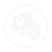 Logo Chameleon Sticker by Marie Angeline