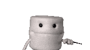 Toilet Paper Hello Sticker