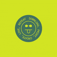 ENABLE3D sticker 3d smiley 3d printing GIF