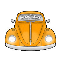 Bug Volkswagen Sticker by ImportWorx