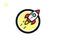 tndt rocket genius tndt Sticker