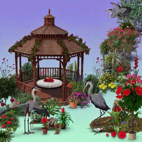 Flowers Heron GIF by The LSD Hotel